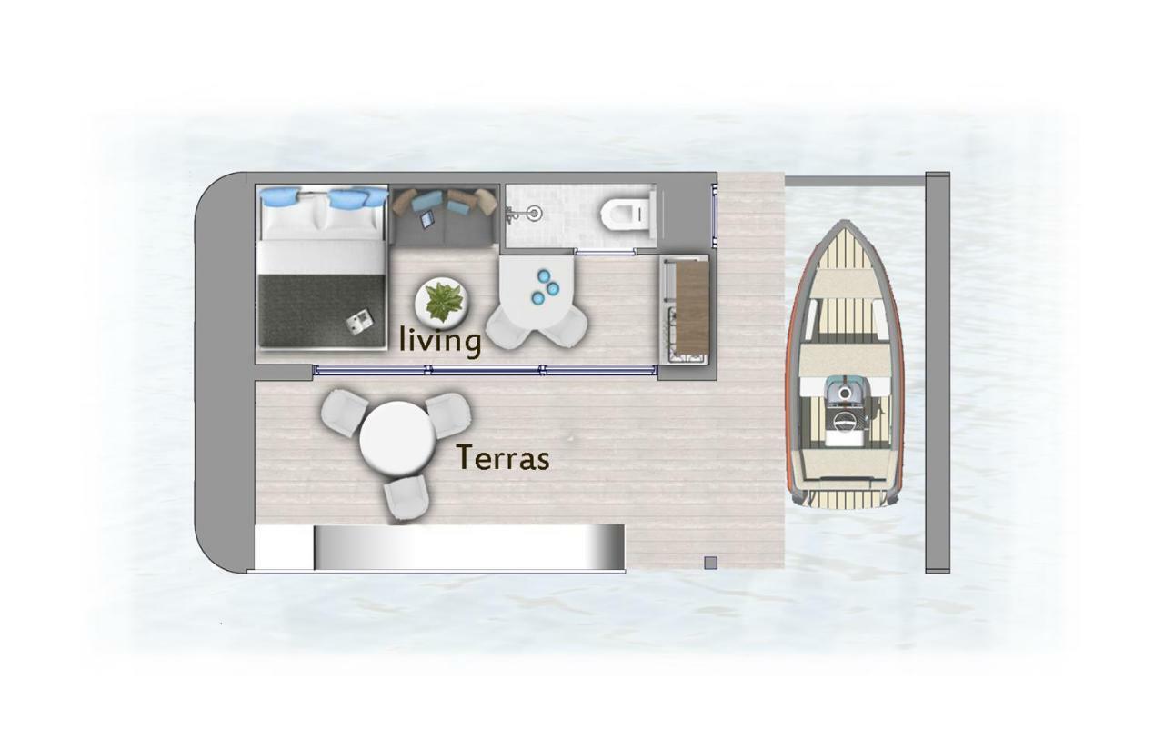 Villa Tinyfloat Andijk Exterior foto